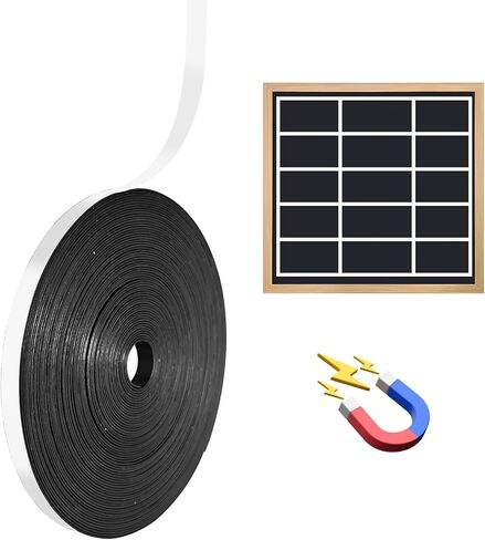 120 Ft White Magnetic Tape for Classroom Chalkboard,Fine Line 1/5“ Highlighter Tape - 24 mil Thin Magnet Tapes,40 Yards in Saudi Arabia