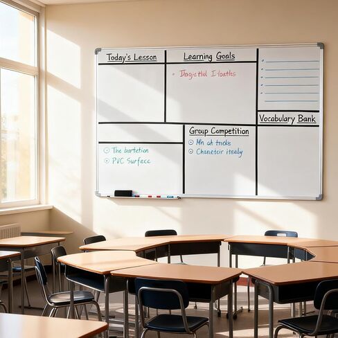 120 Ft White Magnetic Tape for Classroom Chalkboard,Fine Line 1/5“ Highlighter Tape - 24 mil Thin Magnet Tapes,40 Yards in Saudi Arabia