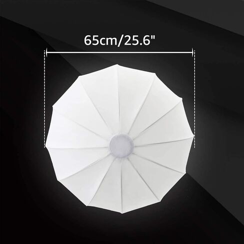 Godox CS-85D Quick-Install Softbox,33.5inch/85cm Soft Lighting Modifier for Godox SL60W SL60IID SL60IIBI AD300Pro AD400Pro AD600BM in Saudi Arabia