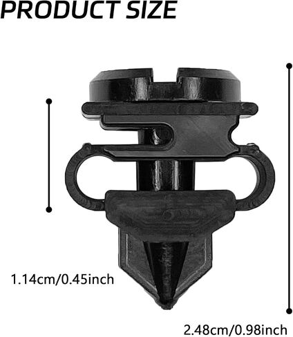 91501-SS8-A01 طقم غطاء المحرك وحلقة التثبيت لهوندا، غطاء المظهر الخارجي للمحرك، مشبك تثبيت بلاستيكي، استبدال مشابك براغي قوس العجلة 91501-SS8-A01 in Kuwait