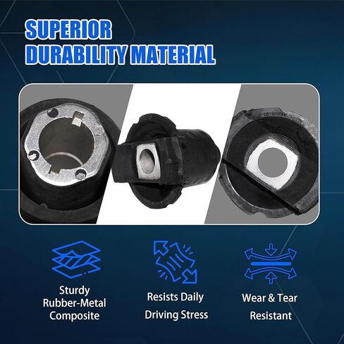 2PCS Suspension Subframe Cradle Bushing Compatible with Jee.p Grand Cherokee WK Dodge Durango, Replaces 52124861AB in Kuwait