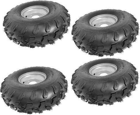 19x7-8 19x7x8 ATV Tire & Rim Wheel Assembly – 8-Inch 4 PLY Tubeless Off-Road Replacement Wheel for ATV, UTV, Go Kart, Buggy, Quad – Heavy-Duty Nylon Tire, Pre-Mounted (1pc) in Kuwait