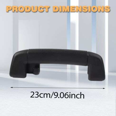 Riloer Rear Interior Roof Grab Handle, 1 PC Black Grab Handles Interior LR108250, LR108251, LR108252, LR087695 Compatible with Land Rover Range Rover Sport 2014-2020 in Saudi Arabia