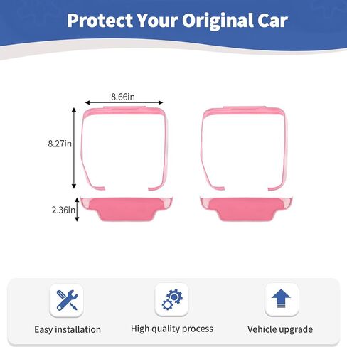 ل Jeep JL أضواء خلفية إطار غطاء الكسوة صالح لل جيب رانجلر JL JLU 2018-الحاضر الوردي الخارجي اكسسوارات 4 قطعة in Saudi Arabia