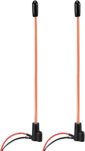 INJORA 2PCS LED Whip Light Bottom Fixed for 1/18 TRX4M 1/24 RC Crawlers Upgrade(Ice Blue) in Saudi Arabia