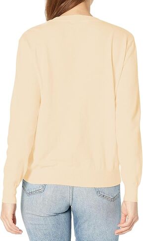 QUALFORT Women's Crewneck Sweater Pullover Soft Knitted Sweaters in Kuwait