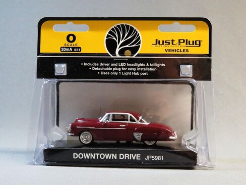 WOODLAND SCENICS JUST PLUG VEHICLES DOWNTOWN DRIVE o gauge in Saudi Arabia