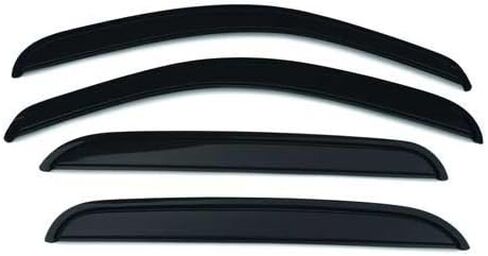 GM # 19172621 Side Window Weather Deflector/Vent Visors - Front & Rear Sets - Smoke in Saudi Arabia