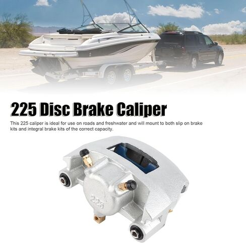 225 Disc Brake Caliper Stainless Steel Cast Iron High Strength for Kodiak 3500 5200 6000lbs 10 to 12in Disc Brake Kit in Saudi Arabia