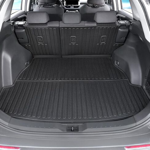 سجادات أرضية لسيارة Toyota RAV4 2019-2025، سجادات أرضية مناسبة لجميع الأحوال الجوية، بطانة لصندوق السيارة مع واقيات مسند الظهر وملحقات واقيات عتبة الباب، مجموعة تغطية كاملة in Kuwait