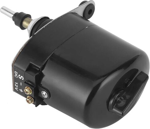 12V Windshield Wiper Motor Replacement 01287358 7731000001 HIGH Performance Durable ABS Iron Black for Tractor in Saudi Arabia