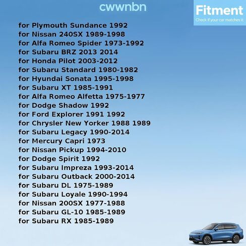 مانع تسرب ناقل الحركة اليدوي الخلفي لسيارة Ford Explorer, Ranger 1988 1989 1990 1991 1992 لسيارة Nissan Pickup 1994 1995 1996 1997 1998-2010 لسيارة Subaru Forester, Impreza 1993-2014 قطعة واحدة in Kuwait