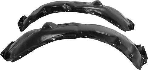 بطانة الحاجز الأمامي الأيمن من ECOTRIC متوافقة مع 2012-2014 Toyota Camry استبدال لـ 5387506120 TO1249160 بطانة العجلة الداخلية سبلاش جانب الركاب in Kuwait