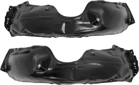 بطانة الحاجز الأمامي الأيمن من ECOTRIC متوافقة مع 2012-2014 Toyota Camry استبدال لـ 5387506120 TO1249160 بطانة العجلة الداخلية سبلاش جانب الركاب in Kuwait