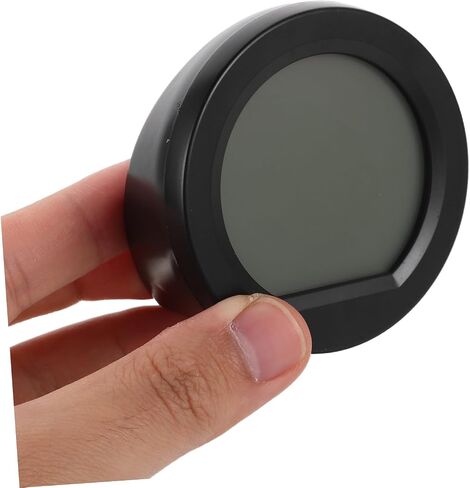 Solar Car Dashboard Clock with Thermometer Sleek Design Easy Installation Solar Powered Date Display for Vehicles Enhance Aesthetic Appeal Driving Experience in Saudi Arabia