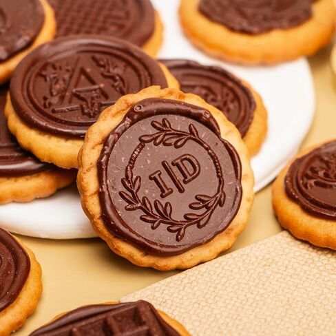Custom Chocolate Stamp - Logo Branding, DIY Chocolate, Personalized Wax Seal, Personalized Stamp in Saudi Arabia
