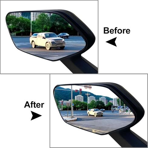 Rbanna1 BT-HSJ-324 Blind Spot Mirrors Rearview Mirror Lens Convex Mirror Lenses 1 Pair For HONDA Forza 250 NSS250 2018-2023, For HONDA Forza 350 NSS 350 2020-2023 Glass in Saudi Arabia