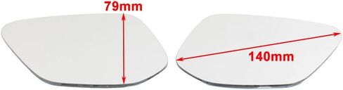 Bacar YMH-HSJ-220 Blind Spot Mirrors Rearview Mirror Lens Convex Mirror Lenses 1 Pair For Yamaha T-MAX 530 TMAX 530, For Yamaha T-MAX 560 TMAX 560 Glass in Saudi Arabia