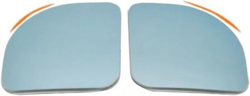 2Pcs Frameless Auxiliary Rearview Mirror Auto Motorcycle Universal Wide Angle Adjustable Small Mirrors Blind Spot Mirrors in Saudi Arabia
