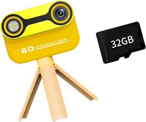 Kids Adventure Camera 2600W 2K Video 32GB Storage 3meter 10x Zooming and MP3 Player Function Children's Digital Camera in Saudi Arabia