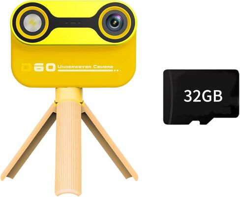Kids Adventure Camera 2600W 2K Video 32GB Storage 3meter 10x Zooming and MP3 Player Function Children's Digital Camera in Saudi Arabia