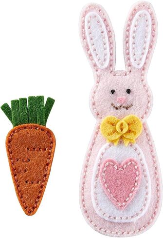 Spellbinders S6-255 Felt Carrot Companion Etched Dies from The Spring Felt Stitch & Create Collection by Nichol Spohr in Saudi Arabia