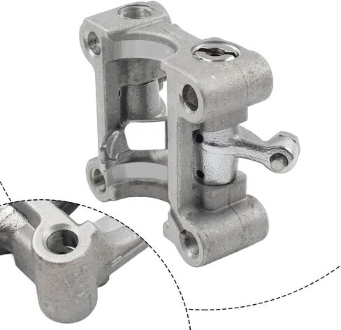 Cnoula11 64MM Rocker Arm Assembly Camshaft Seat Holder Iron Silver For GY6 50cc 80cc Scooter Motorbike in Saudi Arabia