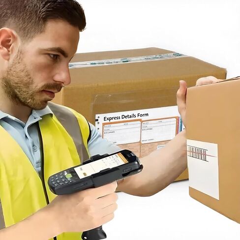 200 قطعة من أظرف قائمة التعبئة الشفافة مقاس 6.7 بوصة × 10 بوصة، وأكياس التعبئة ذاتية اللصق، وحقيبة شحن مقاومة للماء وحقائب مغلقة لتعبئة الملصقات البريدية/الفاتورة/الأكمام in Kuwait