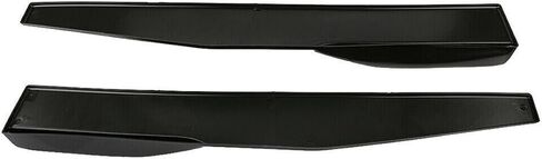 قطعتان من التنورة الجانبية لجسم السيارة العالمية، مجموعة ممتص الصدمات للناشر وينجليت، أسود، CA194 in Kuwait