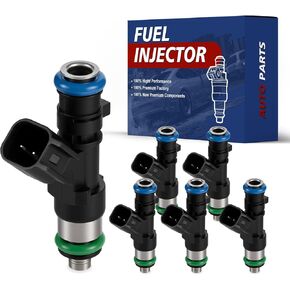 Fuel Injectors 0280158028 2.7L 3.5L 4Holes Fits for:2005 2006 2010 Chrysler 300 2.7L 3.5L Sebring Pacifica, for:2006 2010 Dodge Charger 2005 2006 Magnum 2010 Challenger Journey 6PCS V6 in Kuwait