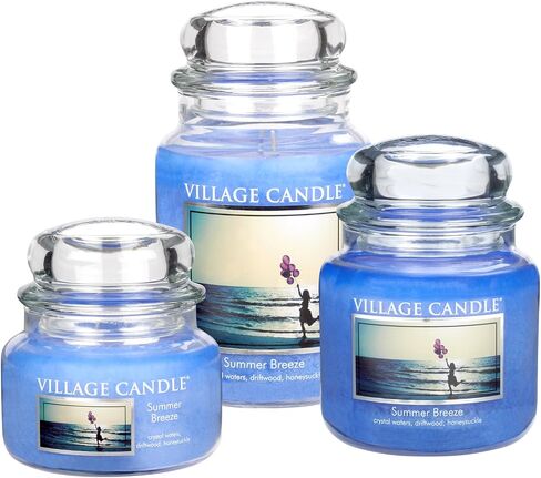 Village Candle Summer Slices 16 oz Glass Jar Scented Candle, Medium in Saudi Arabia