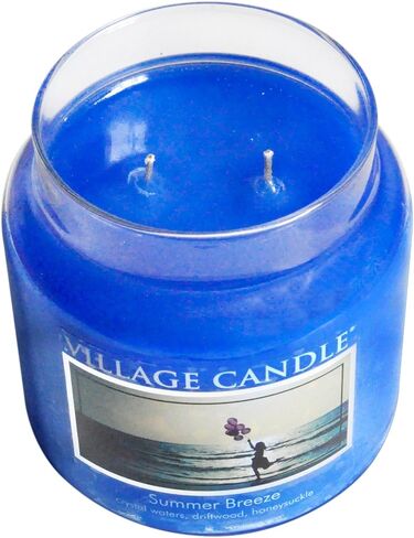 Village Candle Summer Slices 16 oz Glass Jar Scented Candle, Medium in Saudi Arabia