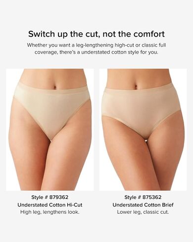 Wacoal Women's Understated Cotton Brief Panty in Saudi Arabia