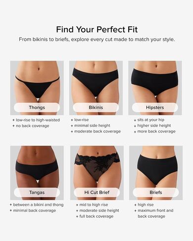 Wacoal Women's Understated Cotton Brief Panty in Saudi Arabia