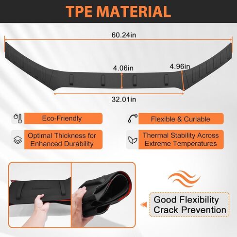 غطاء محرك السيارة مناسب لـ Chevy Silverado 2500 HD/3500 HD 2020-2025 2026 Bug Deflectors Shield TPE منخفض الحجم مناسب لملحقات Silverado 3500 HD 2020-2026 in Saudi Arabia