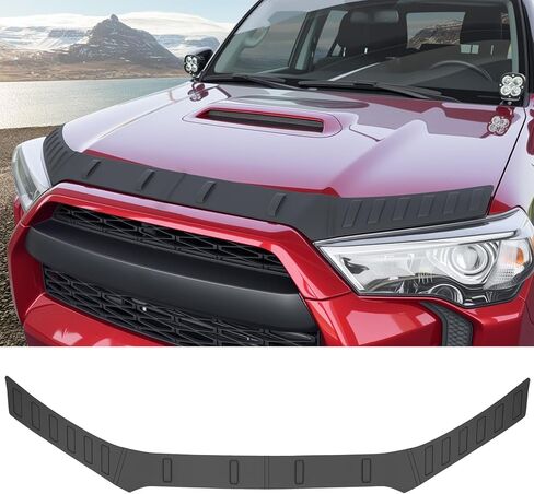 Hood Protector for 2010-2024 Toyota 4Runner Hood Deflector Guard Soft TPE Material Hood Shield Trim for 4 Runner Exterior Accessories in Kuwait