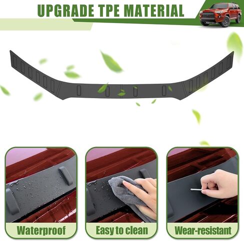 Hood Protector for 2010-2024 Toyota 4Runner Hood Deflector Guard Soft TPE Material Hood Shield Trim for 4 Runner Exterior Accessories in Kuwait