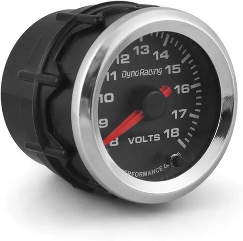 7 Colors 2'' 52mm Car Voltmeter 8-18 Volt Gauge Pointer Voltage Meter with Stepper Motor in Saudi Arabia