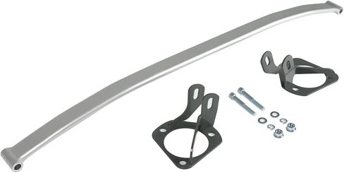 Suitable for Aluminum Front Tower Strut Brace Bar - Compatible with 2007-2013 Infiniti G37 & G25 - Enhances Shock Tower Suspension - Sleek Silver Finish in Saudi Arabia