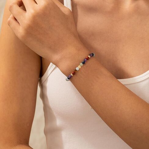 هدايا الإغاثة من التهديد الثلاثي للحماية للنساء ، والشفاء الطبيعي سوار الكريستال المجوهرات العيون الشريرة لأصدقائها in Kuwait