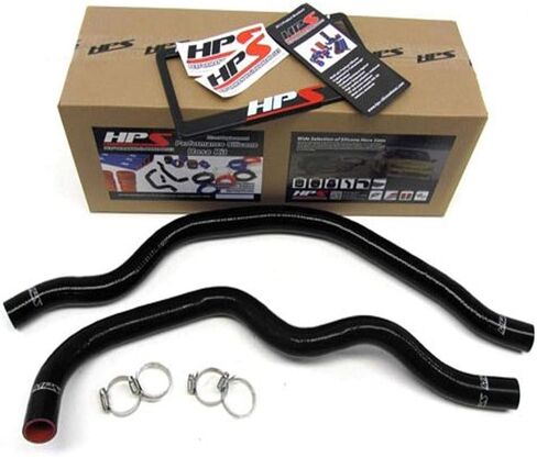 HPS (57-1024-BLK) Black Silicone Radiator Hose Kit for Honda S2000 in Saudi Arabia