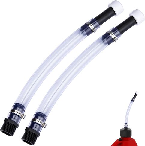 2 PCS Fuel Jug Hose, Gas Cans Hose, for VP Racing Fuel, Gas Jug Nozzle Replacement Suitable for 3/5/5.5 Gallon Tractor and Scribner Fuel Tanks Jugs, Dirt Bike,Motorcycle Accessories in Saudi Arabia