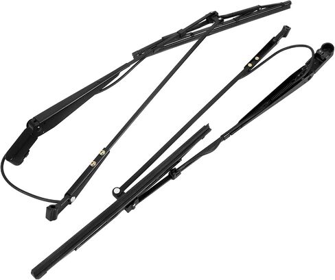 1 Pair Windshield Wiper Arm Kit with Spray Nozzle and Blade Compatible with Kenworth T600 T660 T800 W900 2007-2020 Front Left and Right Replaces 602-5405 HLK7013 R23102922 R23-1035-22 in Saudi Arabia