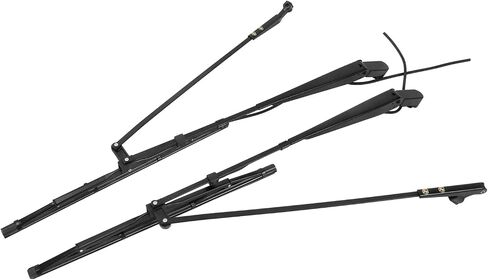 1 Pair Windshield Wiper Arm Kit with Spray Nozzle and Blade Compatible with Kenworth T600 T660 T800 W900 2007-2020 Front Left and Right Replaces 602-5405 HLK7013 R23102922 R23-1035-22 in Saudi Arabia