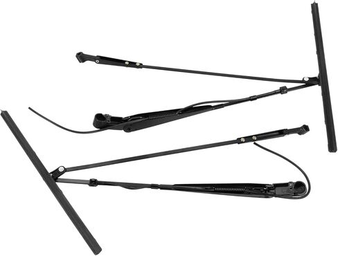 1 Pair Windshield Wiper Arm Kit with Spray Nozzle and Blade Compatible with Kenworth T600 T660 T800 W900 2007-2020 Front Left and Right Replaces 602-5405 HLK7013 R23102922 R23-1035-22 in Saudi Arabia