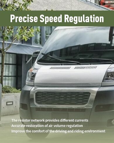 مقاوم محرك منفاخ HVAC من Moryzian مناسب لـ Ram ProMaster City 2015-2019، يستبدل 68100532AA RU982 984-493 in Saudi Arabia