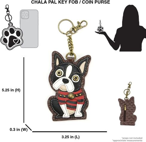 CHALA Coin Purse/Key Fob - Pomeranian in Kuwait