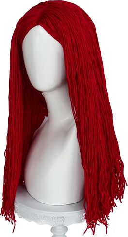 ANOGOL Wig Cap+ Long Black Wig Straight Wig For Family Halloween Costumes For Women Long Black Hair Wig Peluca Negra Recta For Halloween Party Movie Cosplay Wig Straight Black Wig For Anime Wig in Kuwait