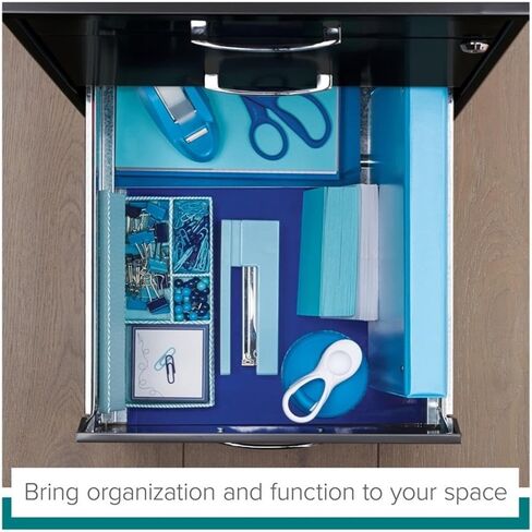 Pemberly Row 3 Drawers 27.32" Vertical Charcoal Metal Filing Cabinet Lockable Pre-Assembled Stationary Letter Size for Home, Office in Saudi Arabia