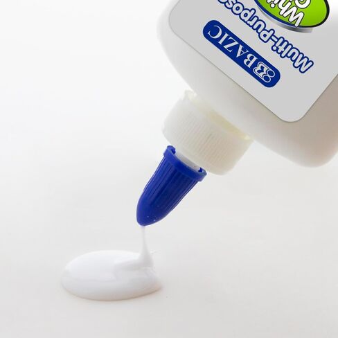 BAZIC Jumbo White Glue 7.62 Oz. (225 mL), All Purpose Adhesive Bond Photo DIY Craft Slime Making, for Office School Home Art Projects, 1-Pack in Saudi Arabia